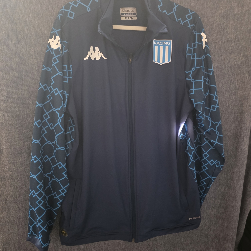 Kappa Men's Navy and Light Blue Windbreaker